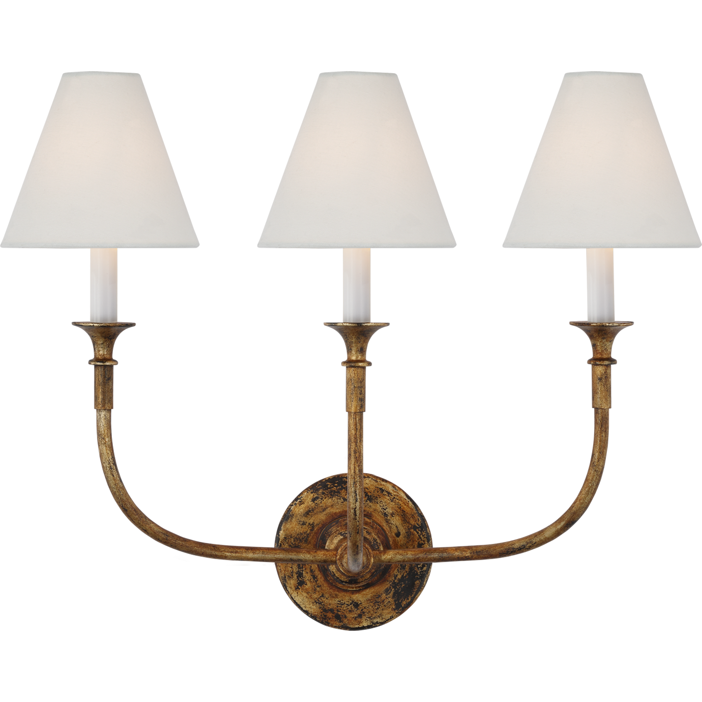 Piaf Triple Sconce