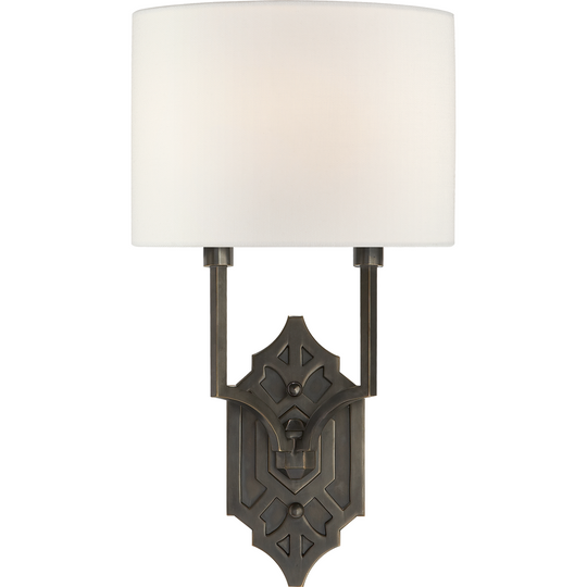 Silhouette Fretwork Sconce