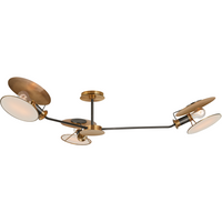 Osiris Large Asymmetric Semi Flush Mount