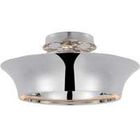 Garland 15" Dual Lit Ring Semi Flush Mount