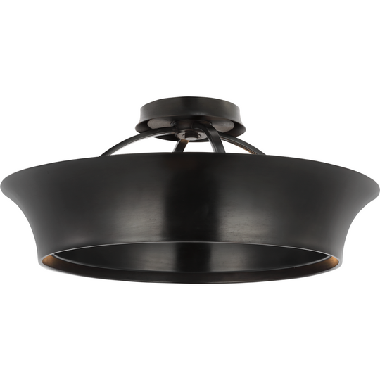 Garland 20" Dual Lit Ring Semi Flush Mount
