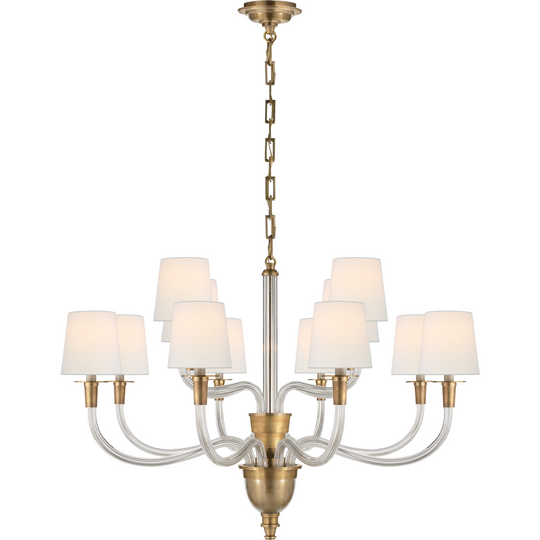 Vivian Large Two-Tier Chandelier