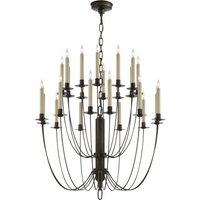 Erika Two-Tier Chandelier