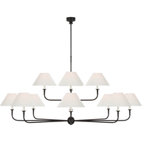 Piaf Oversized Two Tier Chandelier