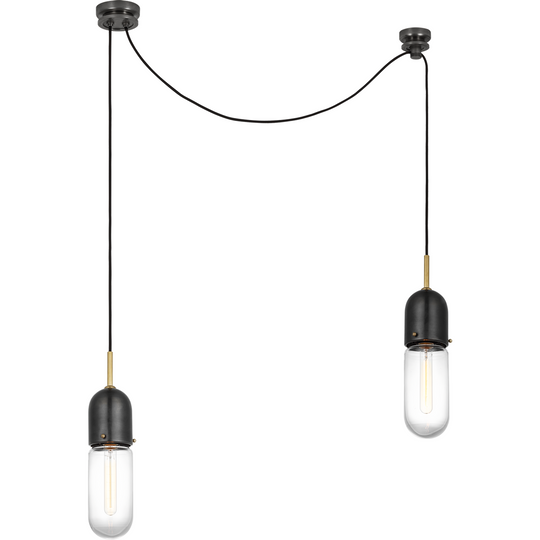 Junio 2-Light Chandelier