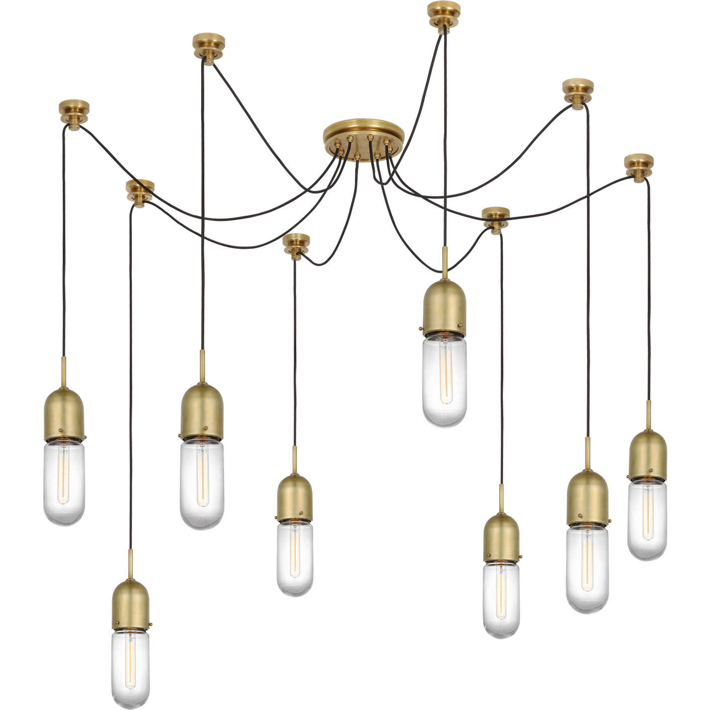 Junio 8-Light Chandelier