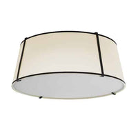 Trapezoid 4-Light Flush Mount