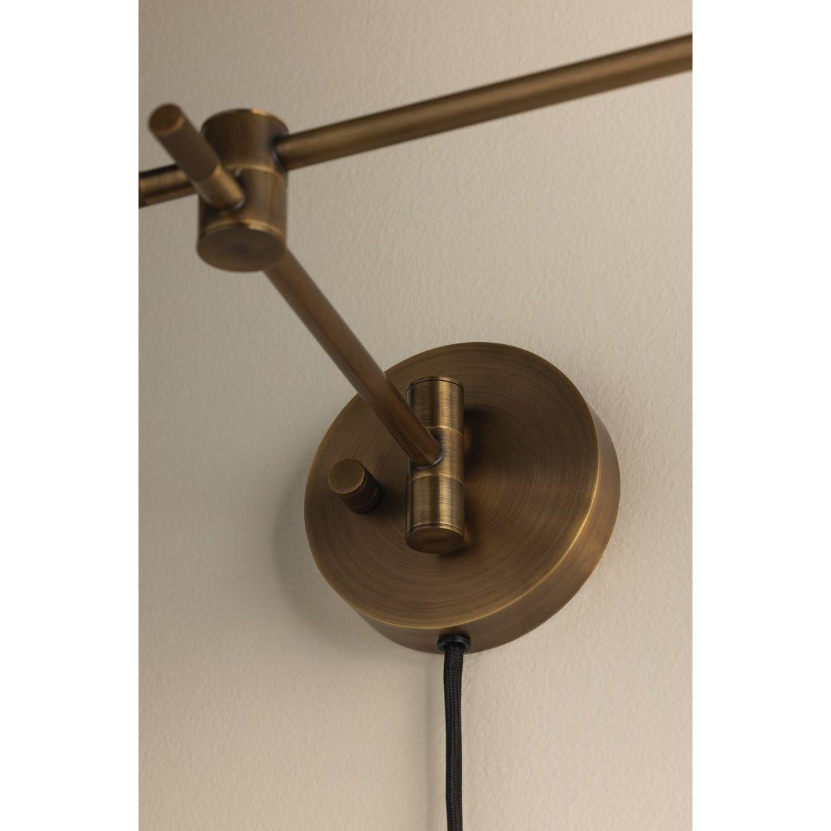 Thatcher 1-Light Plug-In Sconce