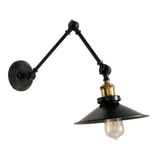 1-Light Adjustable Wall Lamp