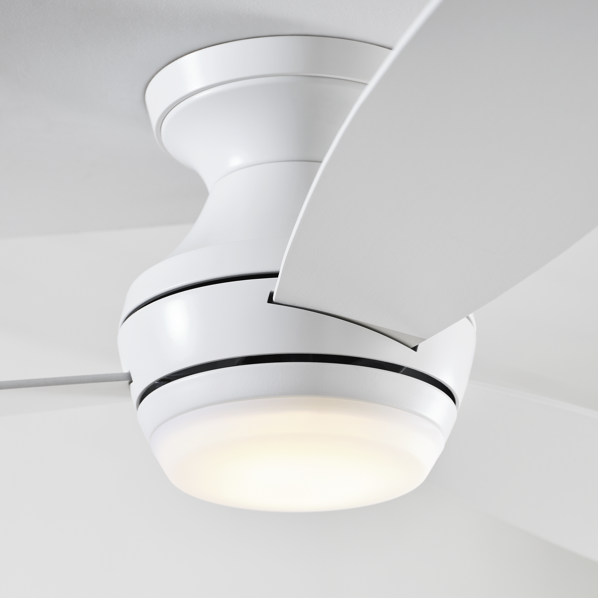 Ikon 52" Hugger LED Ceiling Fan