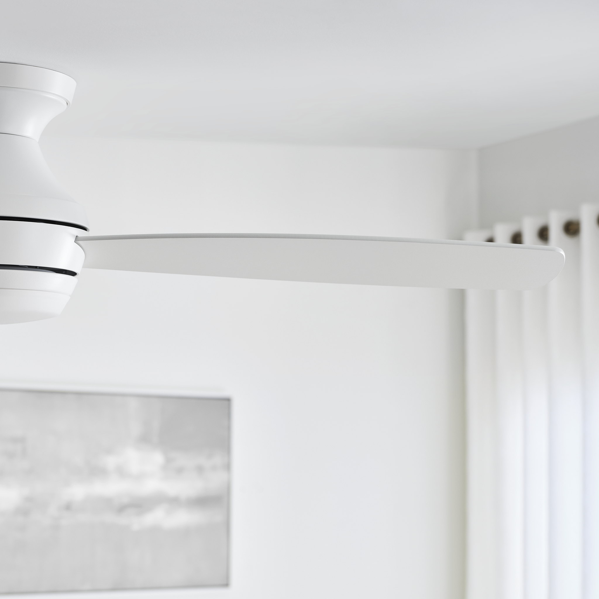 Ikon 52" Hugger LED Ceiling Fan