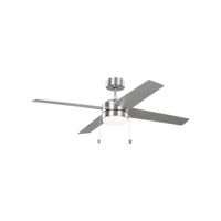 Loni 52 LED Pull Chain Ceiling Fan