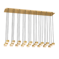Gable Alabaster 27-Light Chandelier