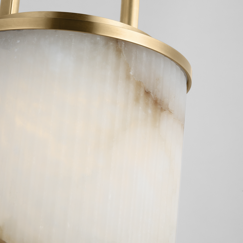 Tawa Alabaster Accent Rechargeable Table Lamp