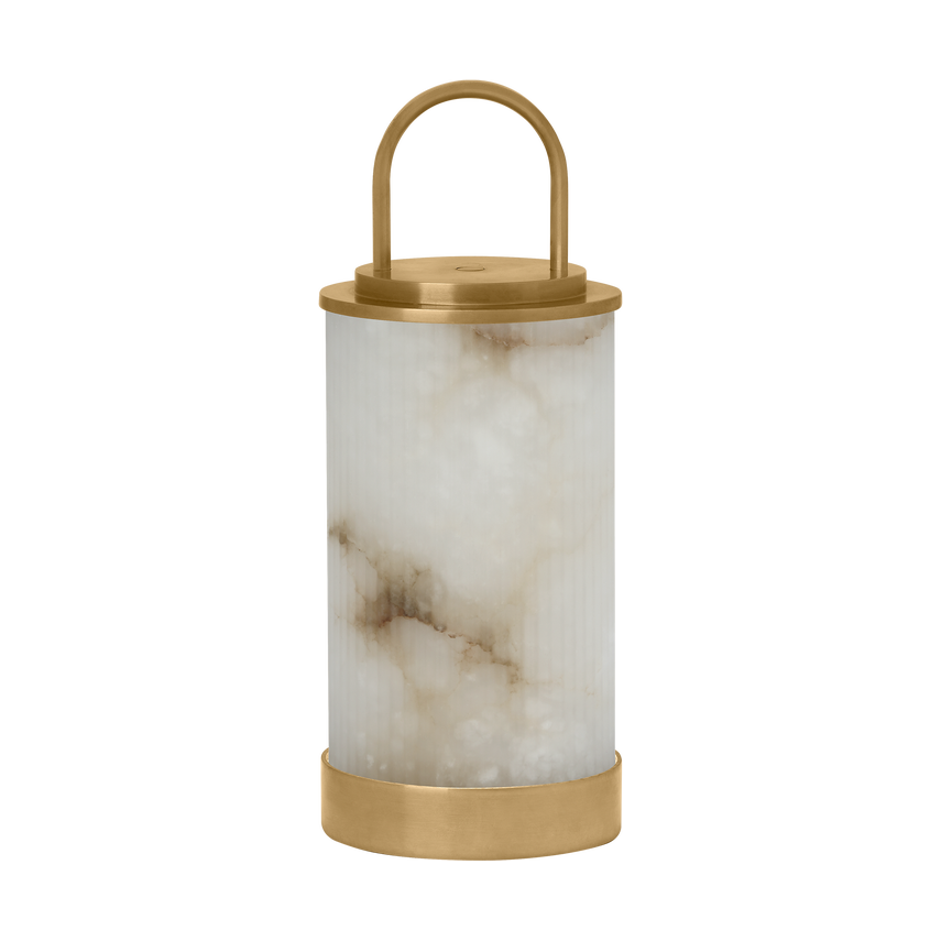 Tawa Alabaster Accent Rechargeable Table Lamp
