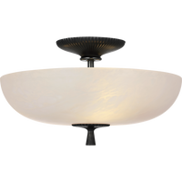 Pascal 14" Bowl Semi-Flush Mount