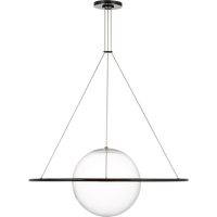 Cosmos 28" Ring and Orb Chandelier