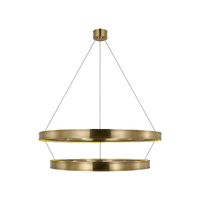 Connery 50" Two-Tier Ring Chandelier