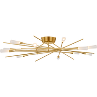 Stellar 40" Radial Semi-Flush Mount