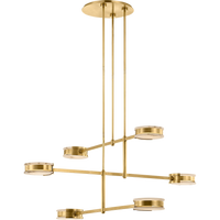 Melange 54" Multi-Positional Chandelier