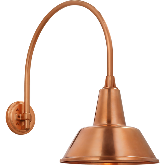 Academy 19.5" Arched Mack Barn Light
