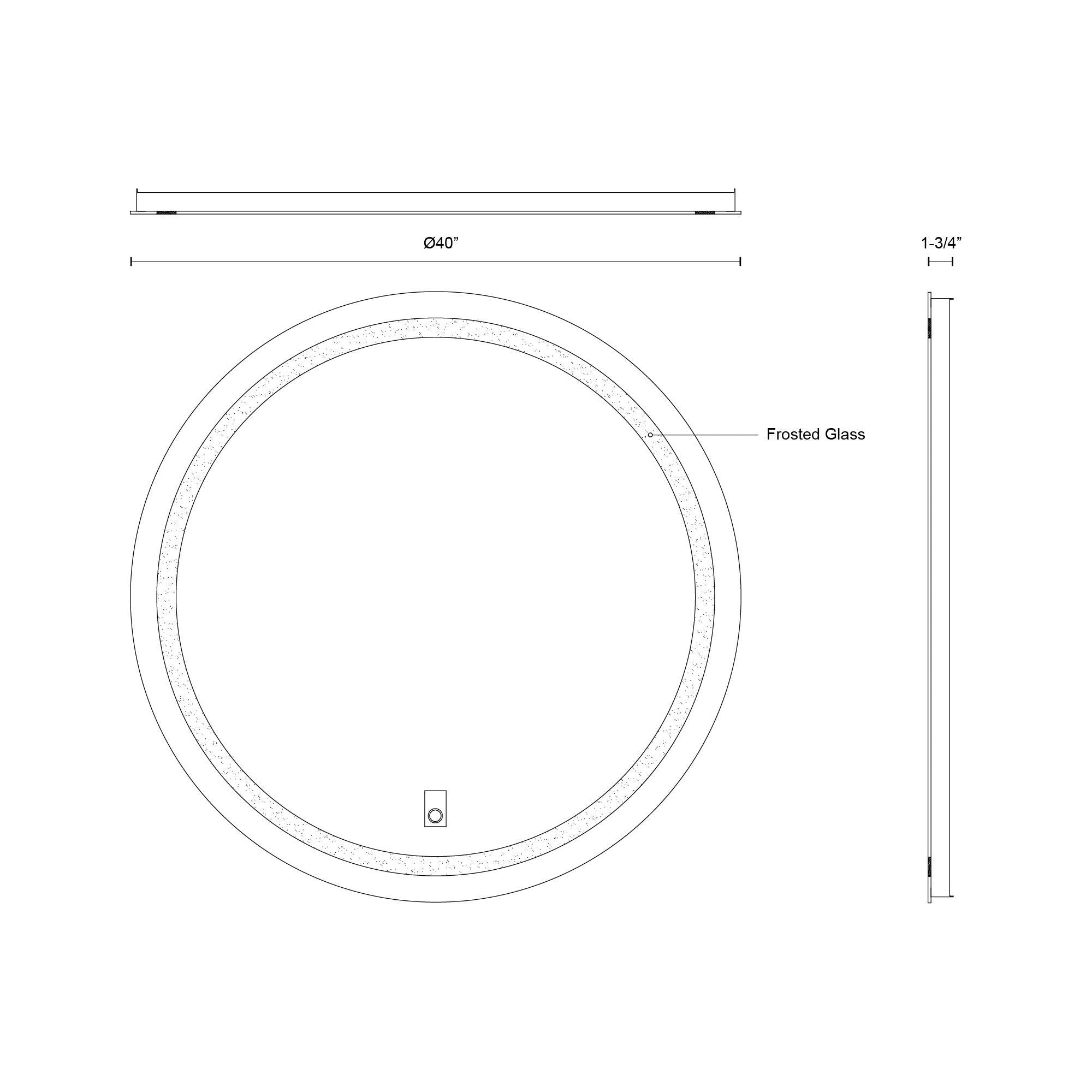 Hillmont 32" Vanity Mirror