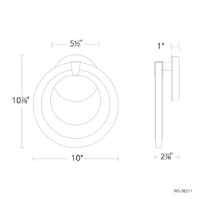 Serenity 11" LED Wall Sconce