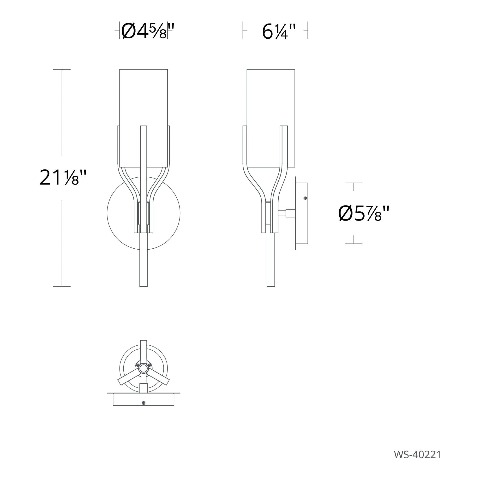 Firenze 21" LED Wall Sconce