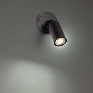 Cylinder LED Single Adjustable Indoor/Outdoor Wall Light