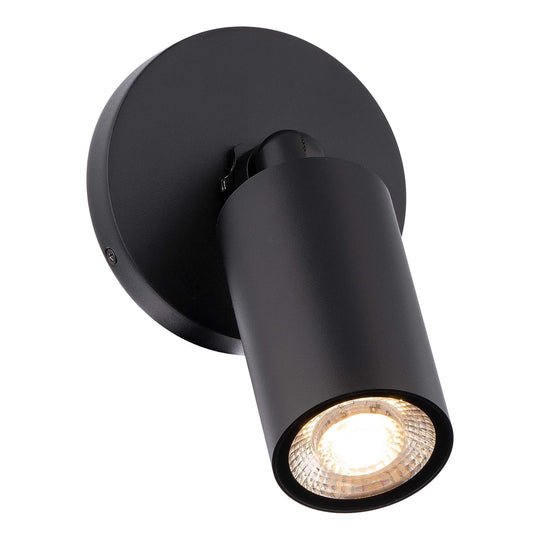 Cylinder LED Single Adjustable Indoor/Outdoor Wall Light