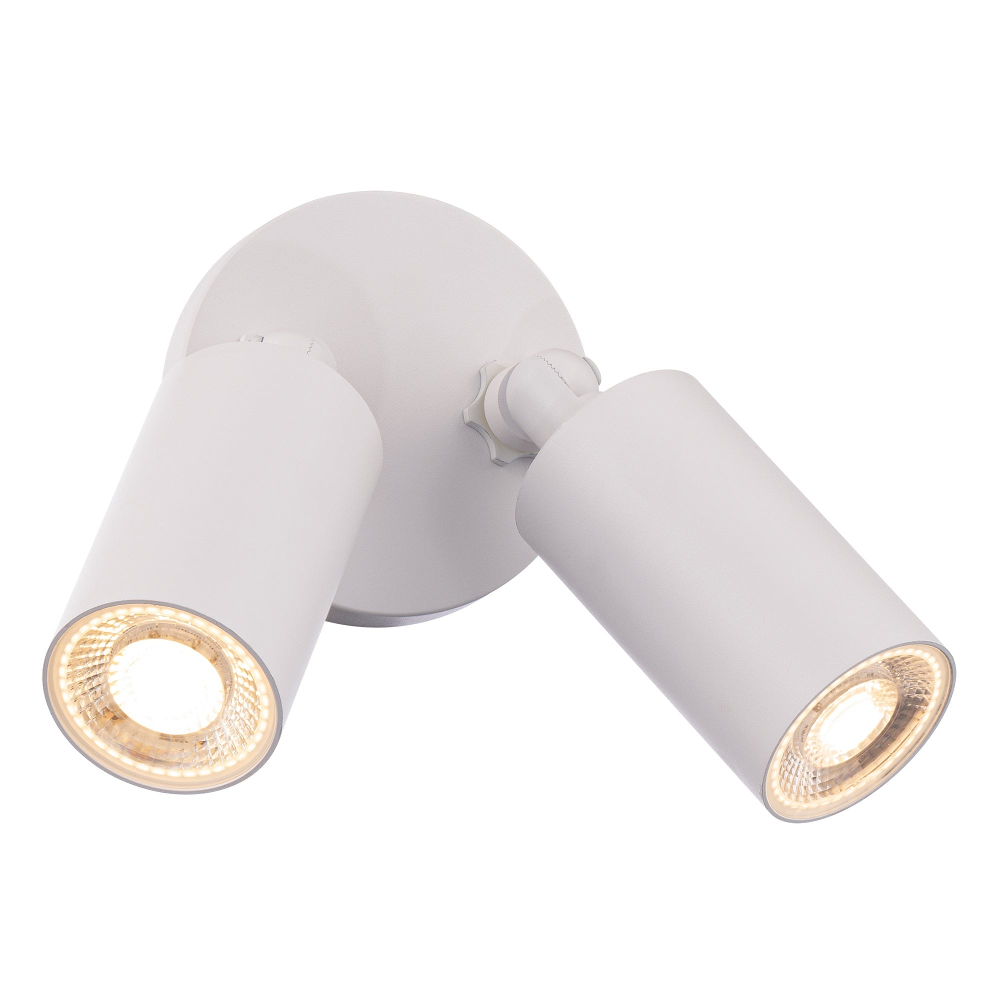 Cylinder LED Double Adjustable Indoor/Outdoor Wall Light