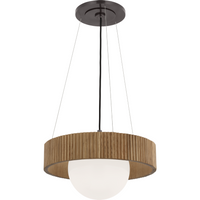 Arena 18" Ring and Globe Chandelier
