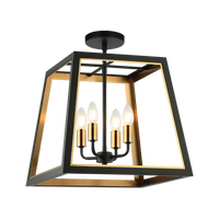 Rosalie 4-Light Ceiling 16" x 16.1" x 16"