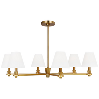 Paisley Six Light Large Chandelier