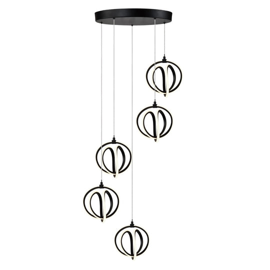 Rose 5-Light LED Chandelier