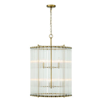 Glasbury 27" 8-Light Chandelier
