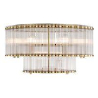 Glasbury 9-Light 24" Flush Mount