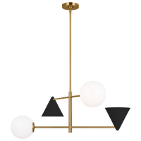 CoSmallo 4-Light Large Chandelier