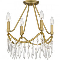 Airedale 4-Light Semi Flush Mount