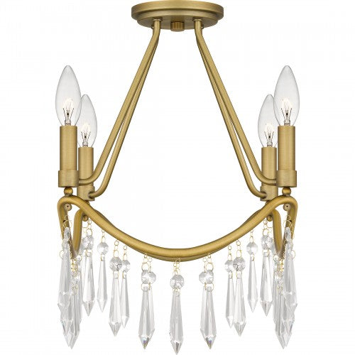 Airedale 4-Light Semi Flush Mount