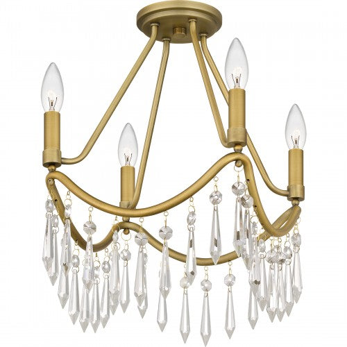 Airedale 4-Light Semi Flush Mount