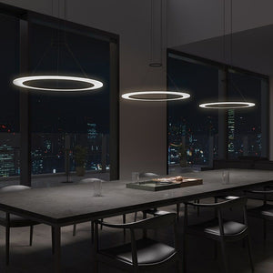 Arctic Rings 24" Single LED Ring Pendant