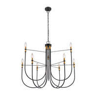 Foundry 9-Light Chandelier