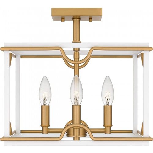 Brinkman 4-Light Semi Flush Mount