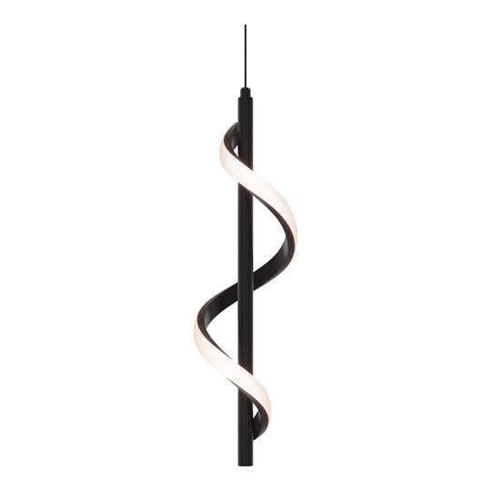 Spin 18" Vertical Swirl Pendant 5CCT