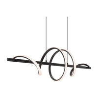 Spin 40" Horizontal Swirl Pendant 5CCT