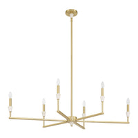 Montclair 46" 6-Light Linear Chandelier