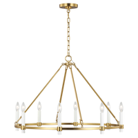 Marston 8-Light Large Chandelier