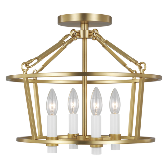 Marston 4-Light Semi Flush Mount