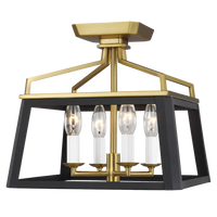 Carlow 4-Light Flush Mount